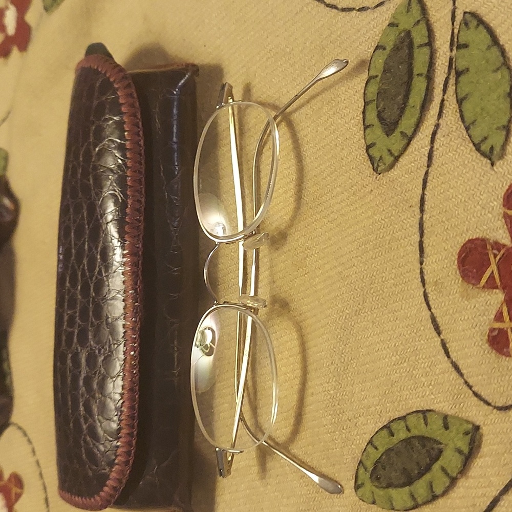 ❤️ Vintage Lozza Brown Wire Rim Glasses